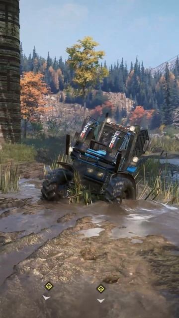 Синий трактор ( SnowRunner )