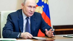 Путин проводит оперативное совещание с постоянными членами Совбеза. Трансляция