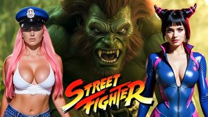 Street Fighter Characters Reimagined with AI (2025 Concept Trailer)