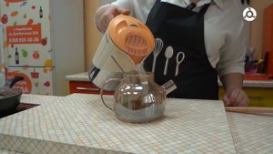 Утреннее меню. Готовим "Омлет с кабачком"