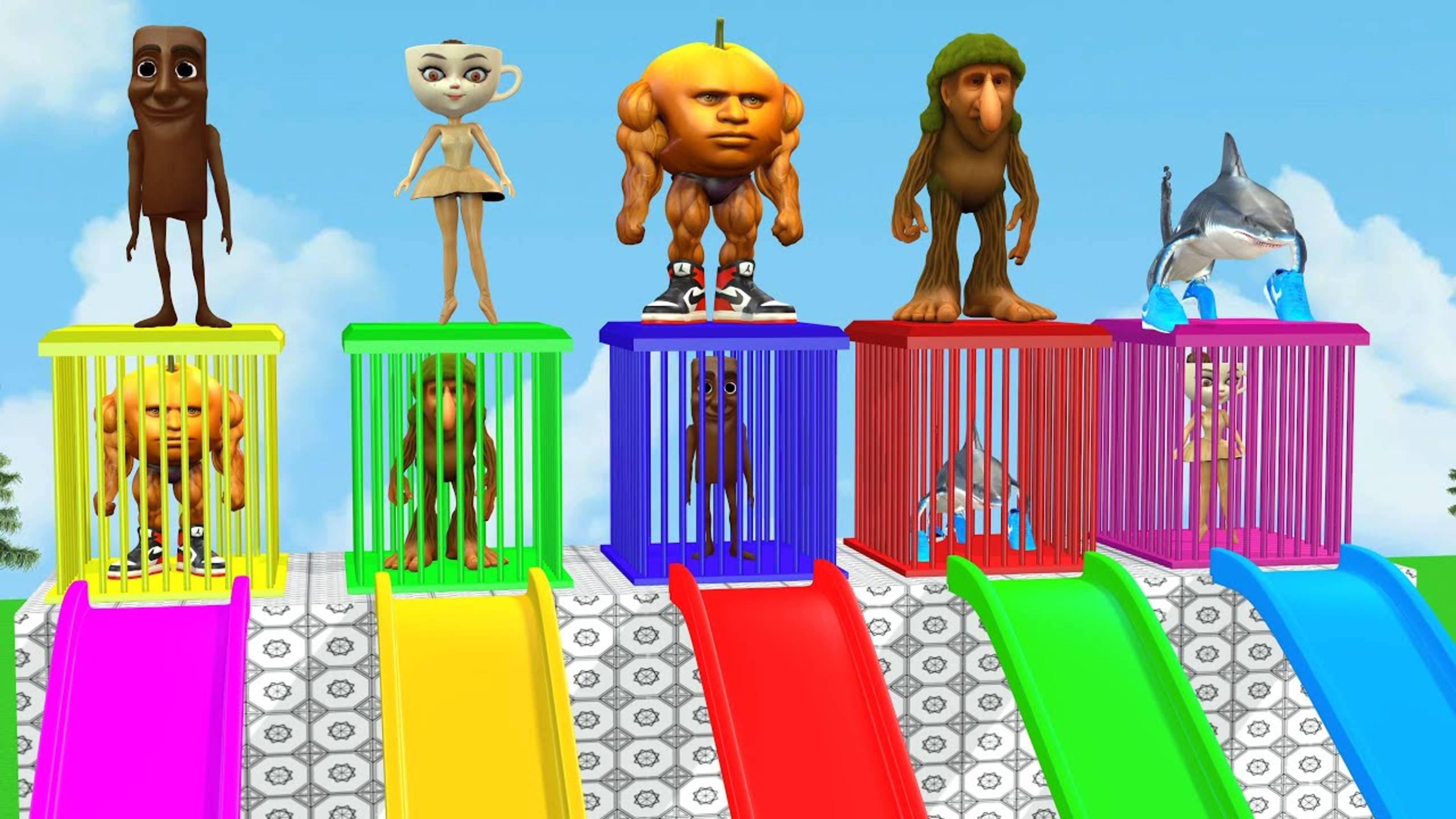 Брейнрот проходит испытания | Итальянские мемы - в опастности| Мультики про Балерина Капучно смотреть онлайн