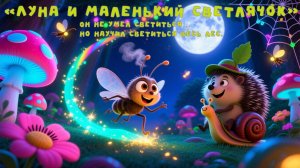 ✨ Аудиосказка «Луна и маленький светлячок»