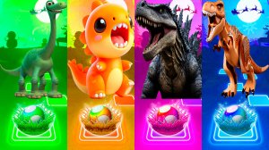 Coffin Dance Динозавры 161 уровень - Мультики про Динозавров | МУЛЬТФИЛЬМЫ ДИНОЗАВРЫ в Tiles Hop