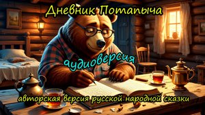 Аудиосказка "Три медведя"  (авторская версия русской народной сказки)
