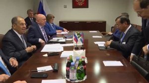 С.Лавров и П.Сокхон, Нью-Йорк, 26 сентября 2025 года