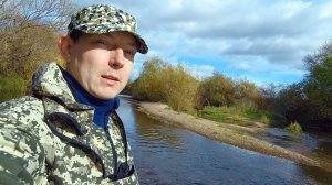 ОСЕННЯЯ РЫБАЛКА В РЕКЕ ПО КОЛЕНО.