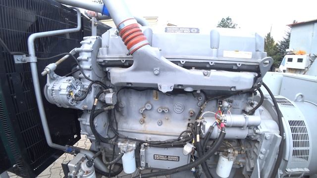 Детройт на дизельгенераторе в работе