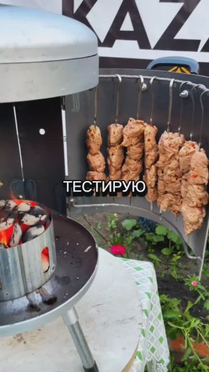 ЧУДО-ПЕЧКА-ГРИЛЬ в действии