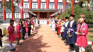 Калмыцкая национальная гимназия им. А. Ш. Кичикова после капремонта распахнула свои двери