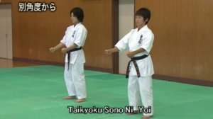 Тайкиоку Соно Ни - Ката Карате Кёкусинкай (Kyokushin Karate Kata - Taikyoku Sono Ni - 太極その2) v.3