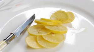 Лимон с сахаром