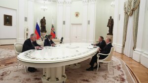 Владимир Путин с генеральным директором Международного агентства по атомной энергии (МАГАТЭ), 25.09