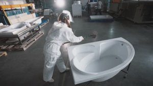 Производство акриловых ванн VIANT