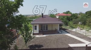 Обзор одноэтажного дома 67 м2 в Краснодарском крае, станица Натухаевская