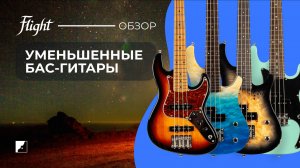 Уменьшенные бас-гитары: обзор линеек Flight Mini Bass