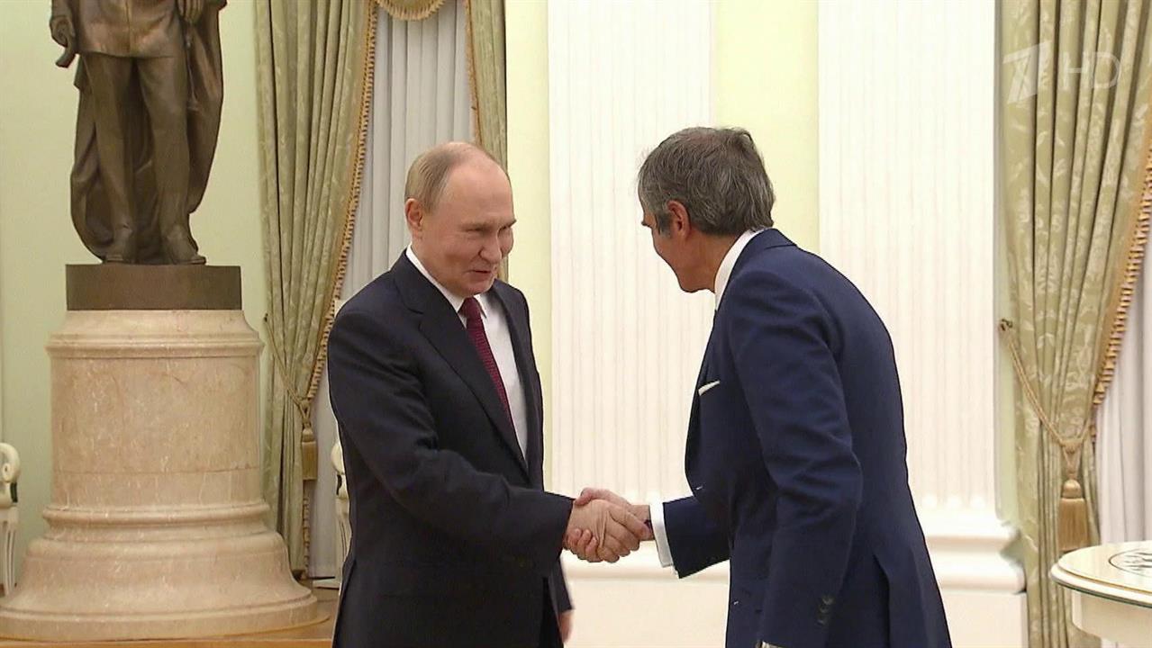 Прошел ряд двусторонних переговоров Владимира Путина в Кремле с гостями Мировой атомной недели