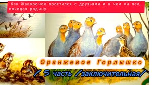 "ОРАНЖЕВОЕ ГОРЛЫШКО /5 часть заключительная 🍁🍁🍁🌾😘👍🌠🌜/