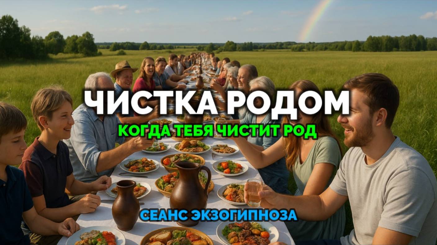 ЧИСТКА РОДОМ. КОГДА ТЕБЯ ЧИСТИТ РОД