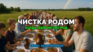 ЧИСТКА РОДОМ. КОГДА ТЕБЯ ЧИСТИТ РОД