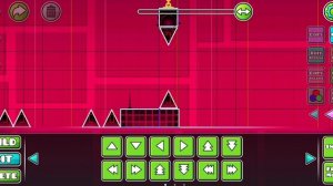 усложняяя уровни в геометр дэш.