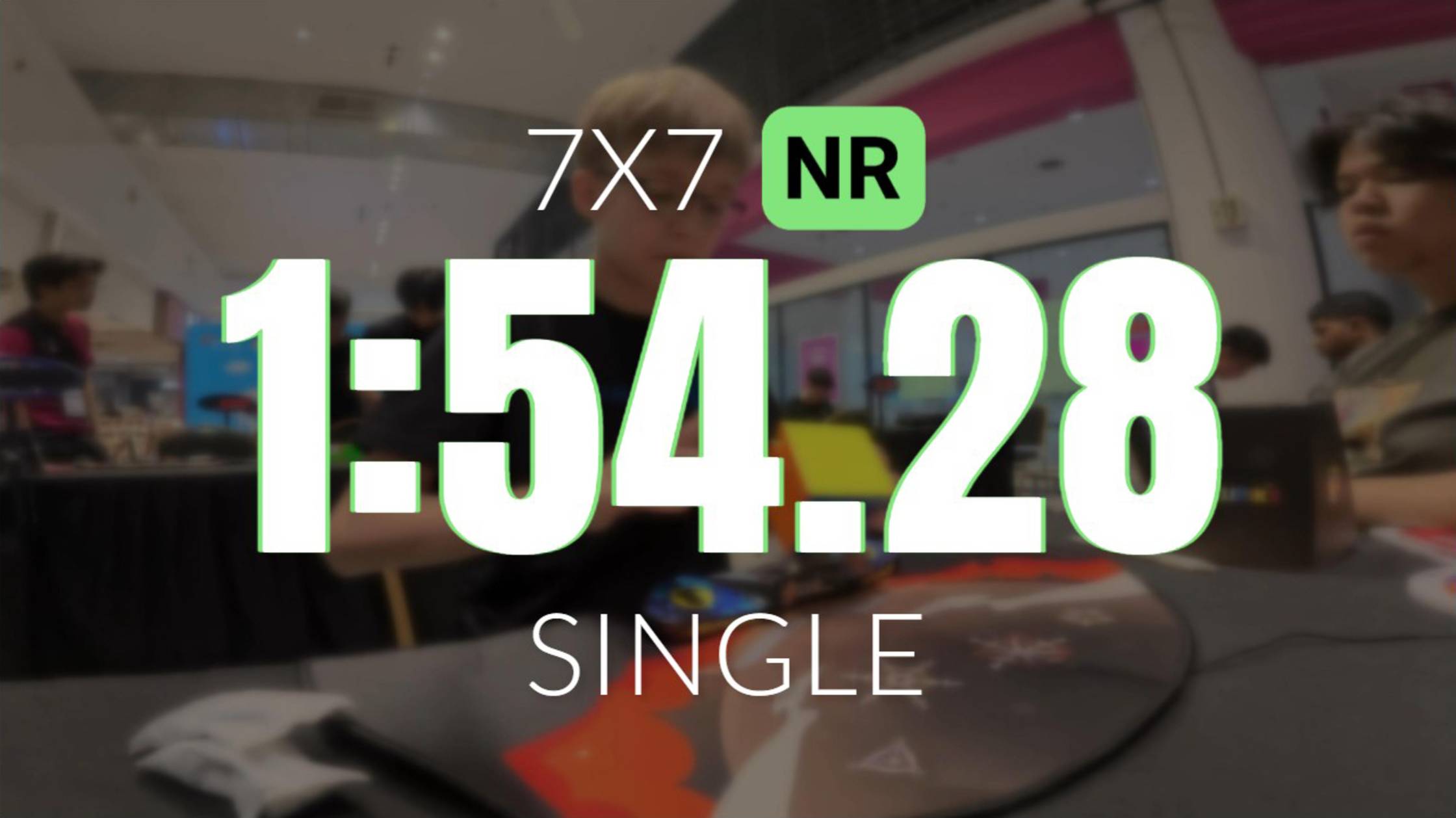 NR [1:54.28] 7x7 Single // gateway KLIA2 Cube Open 2025