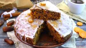 Интересный вкус. ПИРОГ С МОРКОВЬЮ, ФИНИКАМИ И ГРЕЦКИМИ ОРЕХАМИ