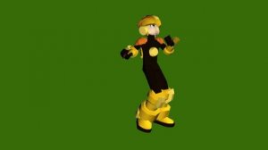 робот танцует