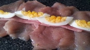 Куриный рулет в мультиварке