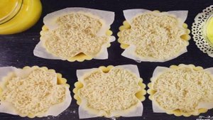 Лимонная тарталетка с меренгой