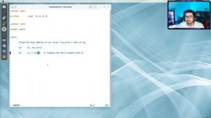 5.9 -Loading the data using base indexed memory addressing