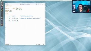 6.2 -Storing data from the register into an array in memory