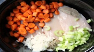 Куриный бульон с вермишелью