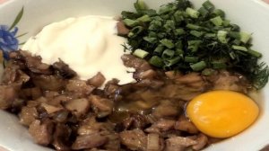 Кабачки с грибами в духовке