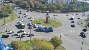 ДТП. Абакан. Кольцо - Трудовая. 26.09.2025