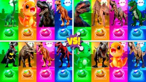 Динозавры МЕГАМИКС 161-164 уровни - Мультики про Динозавров | МУЛЬТФИЛЬМЫ ДИНОЗАВРЫ в Tiles Hop