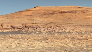 Видео из свежих фотографий с поверхности Марса, снятых камерой Марсохода Кьюриосити (Curiosity).