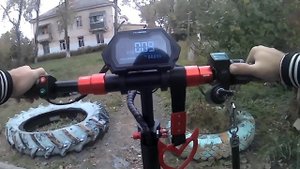 Поездка в Сбербанк на электросамокате