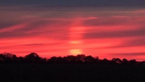 красный закат к какой погоде к чему красный закат