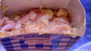 Куриный рулет в пакете из-под молока