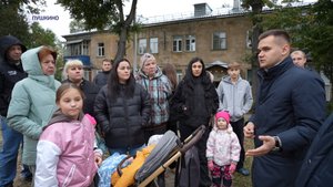 Заместитель главы округа Максим Прибытков встретился с жителями Пушкино