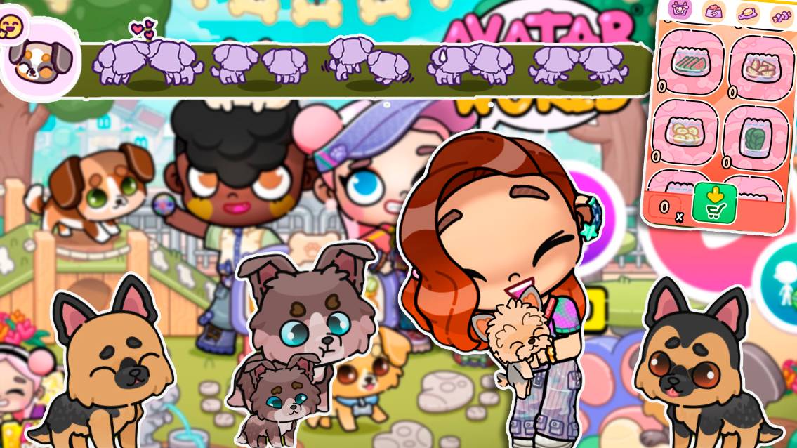 Очень классное обновление в Аватар Ворлд с милыми питомцами 😍 Игра Аватар Ворлд смотреть онлайн