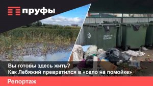 Вы готовы здесь жить? Как Лебяжий превратился в «село на помойке»
