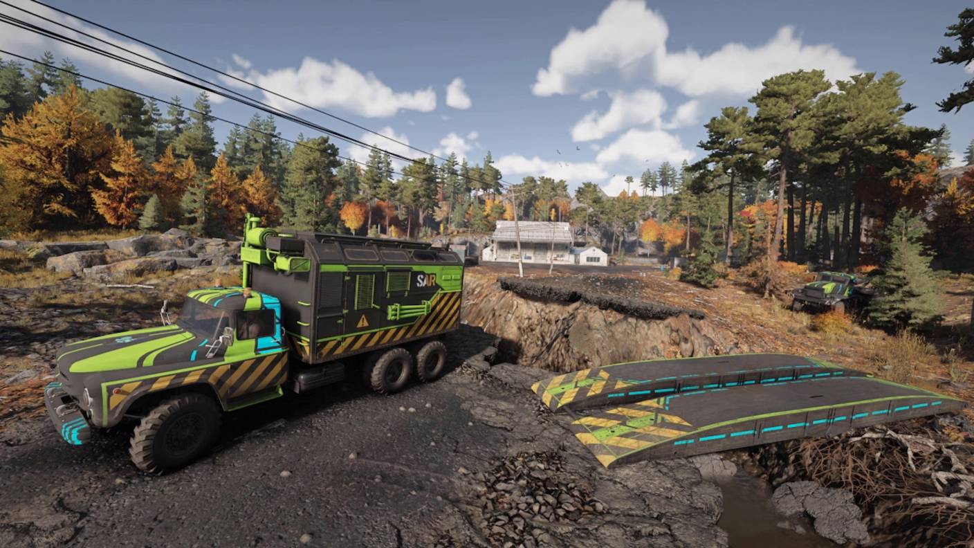 Восстановление работы строительной базы на карте «Эрозия» в RoadCraft