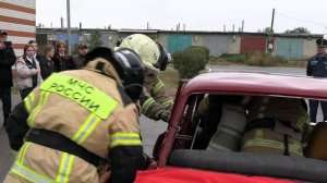 Практическое занятие по ликвидации последствий ДТП прошло успешно