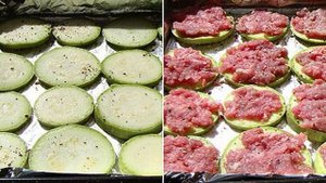 Кабачки в фольге в духовке
