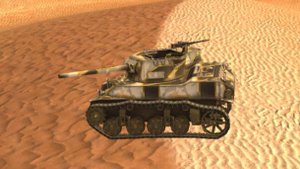 Играю в Tanks Blitz - Бой на американской ПТ-САУ 4 уровня M8A1