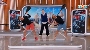 Зарядка с мастерам спорта по бодибилдингу и гребле