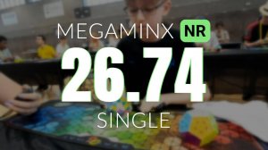 NR [26.74] Megaminx Single // Warm Up Portugalete 2024
