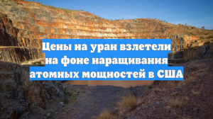 Цены на уран взлетели на фоне наращивания атомных мощностей в США