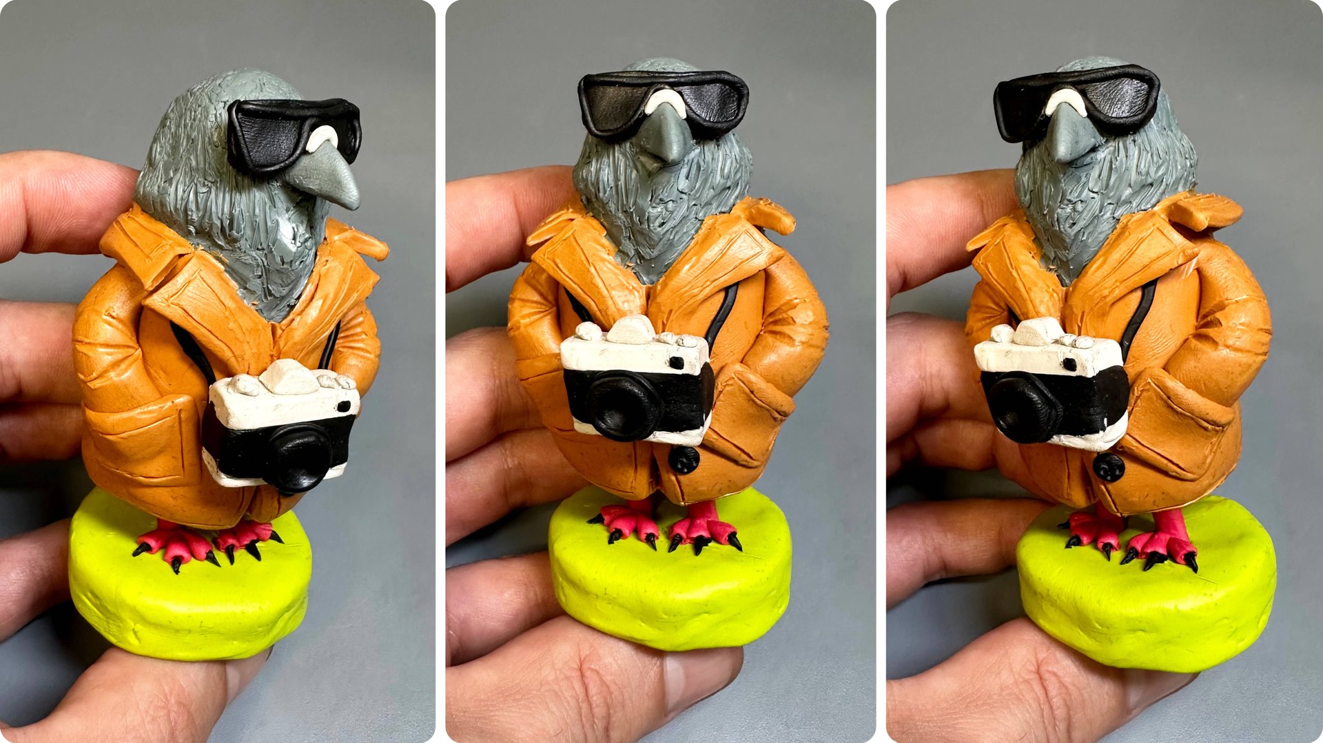 Шпиониро Голубио Брайнрот мем из пластилина смотреть онлайн